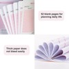 DOETYD Weekly Planner Pink 52 Page Undated A5 Notebook To