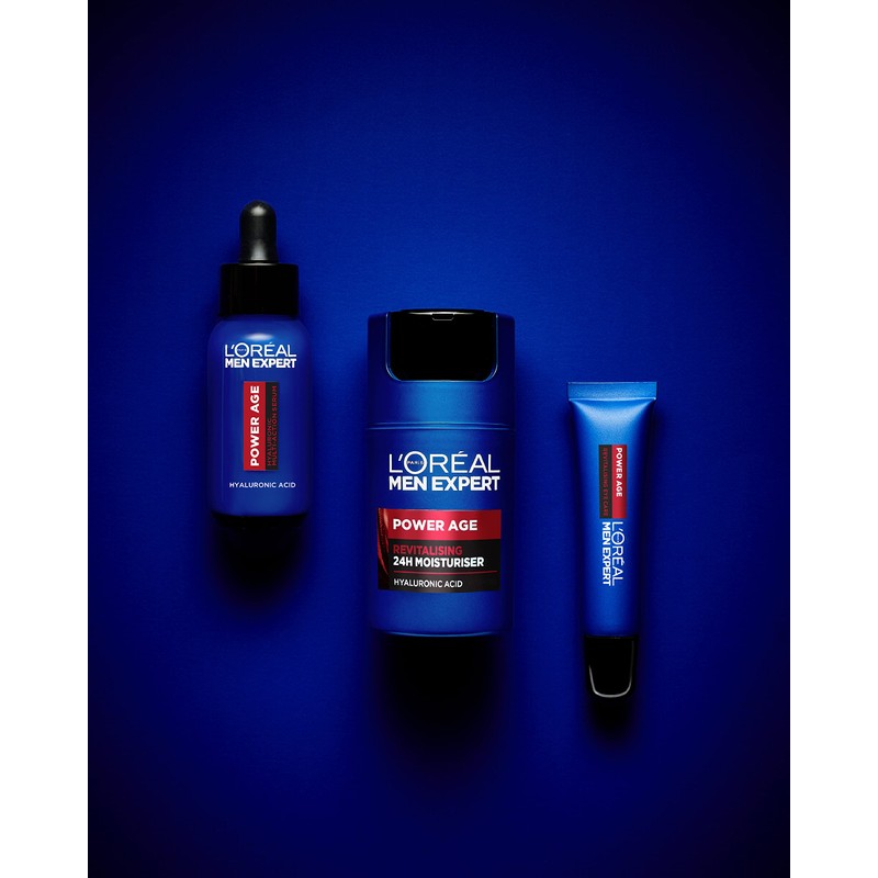 L'Oréal Paris Men Expert Power Age Revitalisierende Feuchtigkeitscreme 24h, 50ml