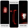 CONLLCON Tail lights Assembly Compatible with 2019-2024 GMC Sierra 1500