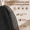 3 Pcs African Net Sponge with Knots, Exfoliating Back Scrubber