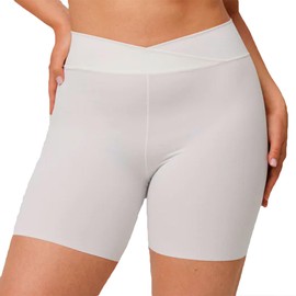 YSABEL MORA - Elastic anti-chafe bib shorts White, white, XXL