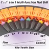 C & I Nail Drill Bit 6 in 1 Multi-function