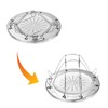Rondauno Camp Stove Toaster Outdoor, Foldable Toaster for Camping