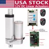 SZMWKJ DC 12V Linear Actuator &Remote Controller 2" Stroke Heavy