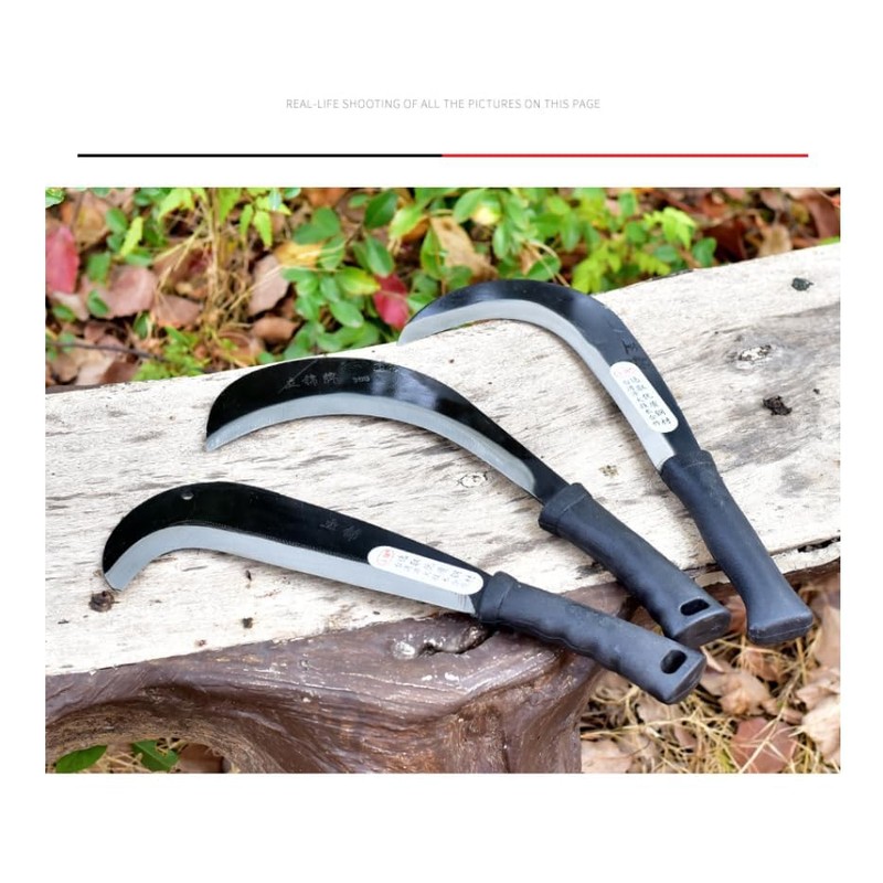 LI JIN Japanese Weed Crescent Crescent with Plastic Handle No.2319