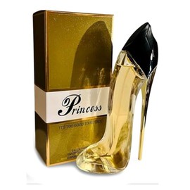 EBC Perfume Princess High Heel Women Gold Perfume 85ml / 2.9 Fl Oz Eau De Parfum Vaporisateur Spray - Long Lasting, Oil France