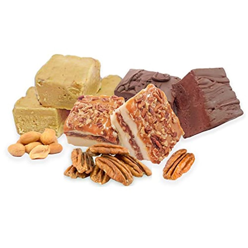 The Amish-Buggy Home Made Creamy Peanut Butter English Walnut Fudge