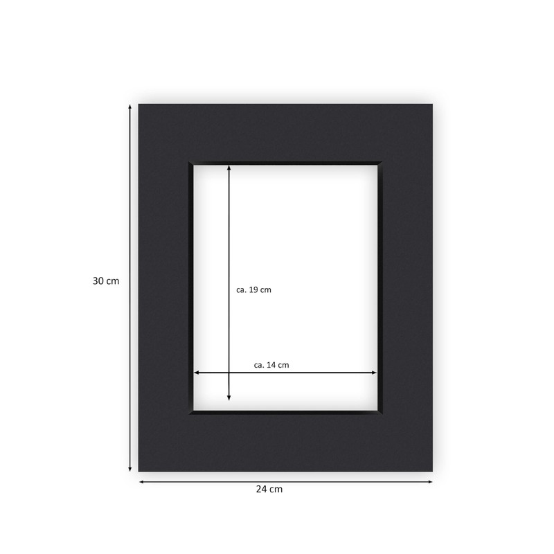 nielsen Conservation Passepartout Cardboard 2.2 mm | External Format 24