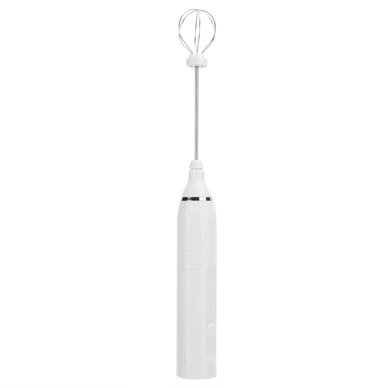 Electric Milk Frother USB Charging 3 Speeds Egg Beater Handheld