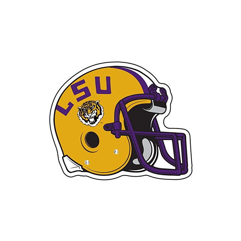LSU Magnet (LSU HELMET MAGNET (3",4",9"), 9 in)