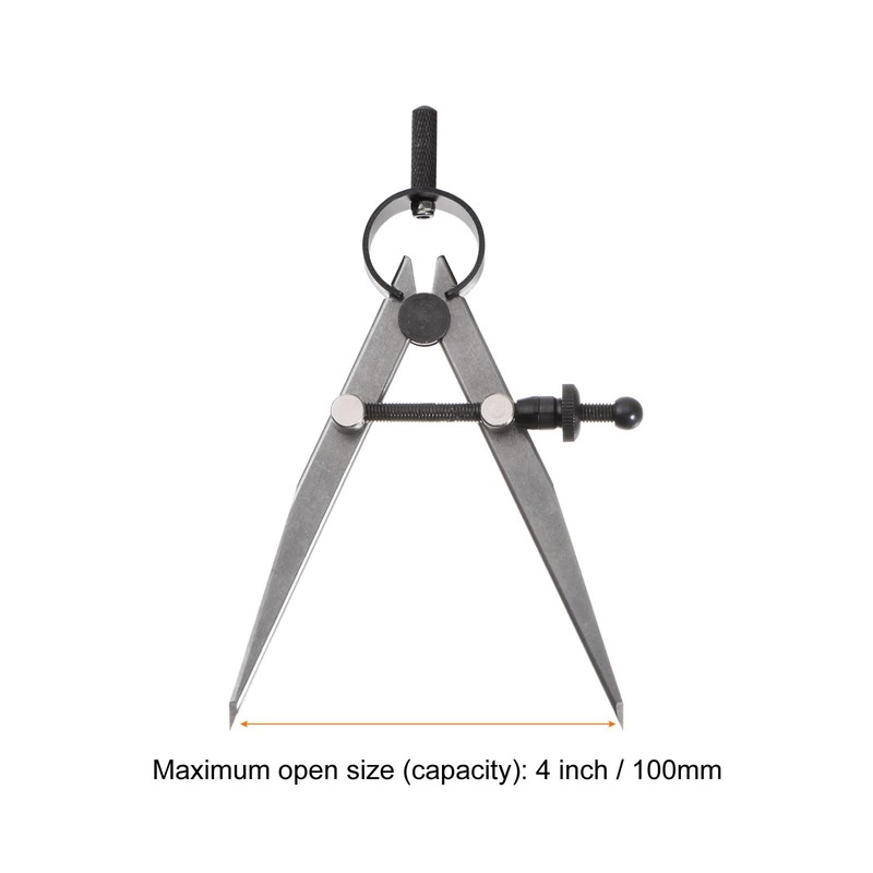 sourcing map Spring Joint Caliper 4 inch / 100mm Adjustable