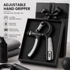 Adjustable Hand Grip Strengthener for Fitness Training – 10–100kg Spring