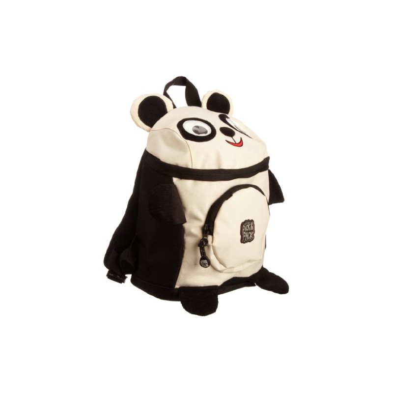 Pick & Packs Panda PP1001, Unisex - Kinder Messengertasche, Schwarz