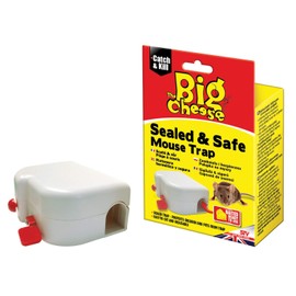 The Big Cheese Sealed and Safe Mouse Trap - Mouse Killer, Mouse Traps for Indoors