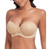 DotVol Women's Strapless Bra, Backless, Without Straps, Push Up Bra