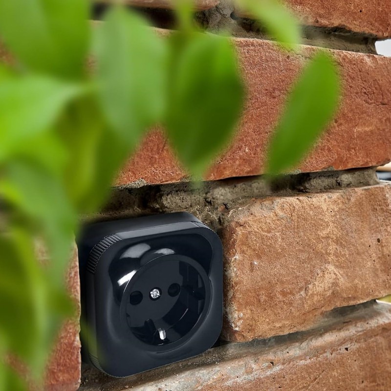 Surface-Mounted Socket RT1 Series Black