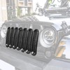 Vancroser Wrangler Front Grille Cover Mesh Cover Grille Insert Front