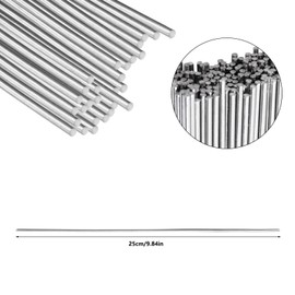 Soldering Tin Rods, Pack of 30 1.6 x 250 mm Welding Wire, Low Temperature Aluminium Welding Rods, Aluminium Soldering Rods, Soldering Rods, Soldering Rods