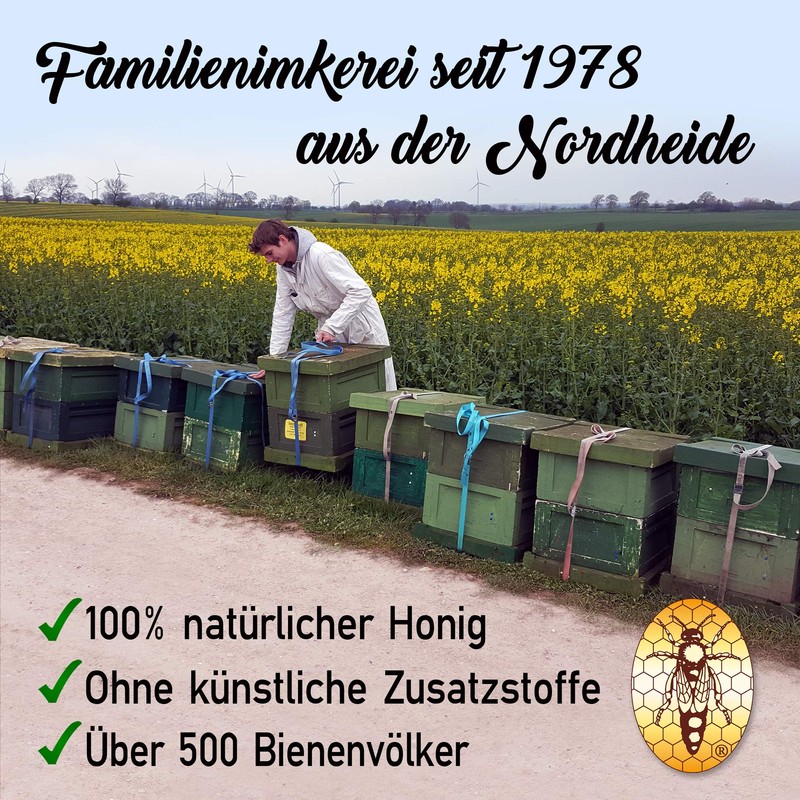 Imkerei Nordheide - Peanut in honey 250 g - honey