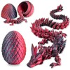 LOCYFENS 3D Printed Dragon Eggs with Dragon Inside, Articulated 3D