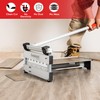 Goldblatt 13" Laminate Floor Cutter, Professional Vinyl Floor Cutter, Aluminum