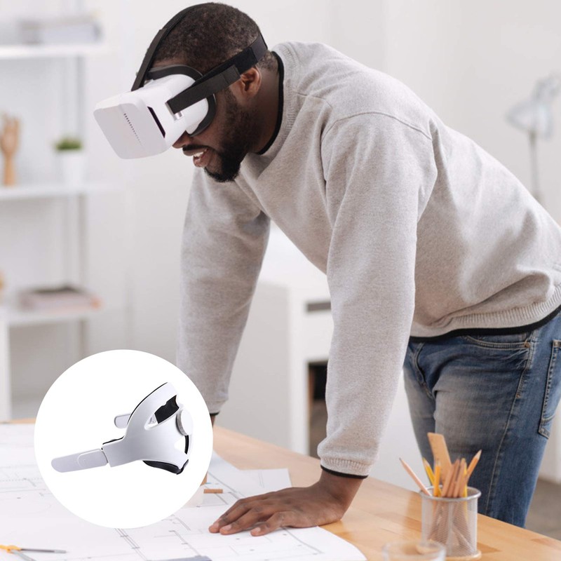 KICHOUSE Adjustable Vr Headset Strap Non- Design for Enhanced Comfort