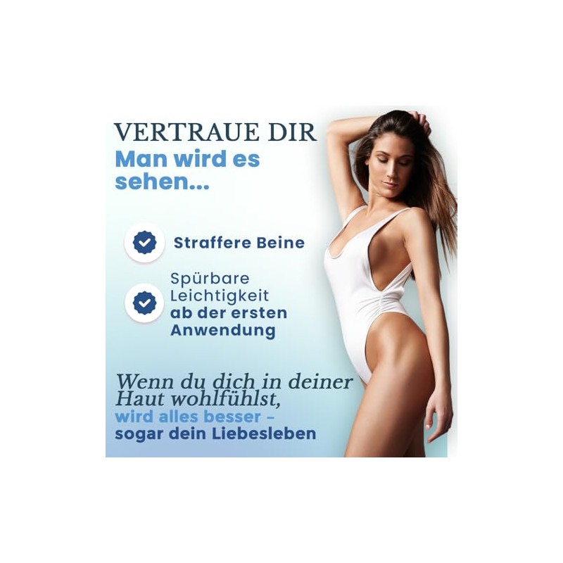 Ritalia Cellulite Wrap - Draining Leg Wrap with Cold Effect