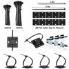ELII 328Pcs Cable Management Kit, 8 Magnetic Cable Holder,69Adhesive Cable