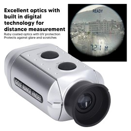 Golf Rangefinder, Anti UV Protected 1000 Yard Golf Distance Finder Accurate Scratch Resistant ABS Quick Measurement for Boating