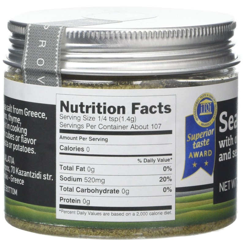 Salt Odyssey Sesame Herb Salt Bio, 150 g (Pack of