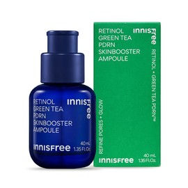 Innisfree 이니스프리 레티놀 그린티 PDRN 스킨부스터 앰플 40mL Innisfree Retinol Green Tea PDRN Skin Booster Ampoule 40mL