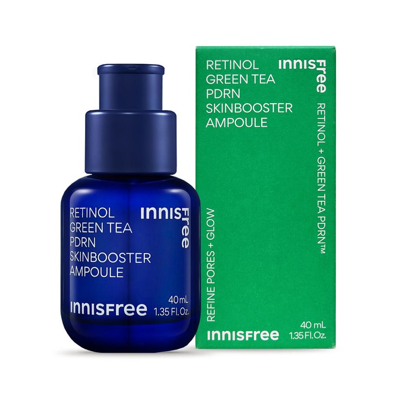 Innisfree 이니스프리 레티놀 그린티 PDRN 스킨부스터 앰플 40mL Innisfree Retinol
