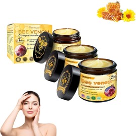 Lbm Lbm Bee Venom Comprehensive Repair Cream,Bee Venom Comprehensive Cream, Effectively Reduces Skin Blemishes and Firms and Lifts the Skin,Repair, Moisturize and Lift 3 in 1, For All Skin Types (3)