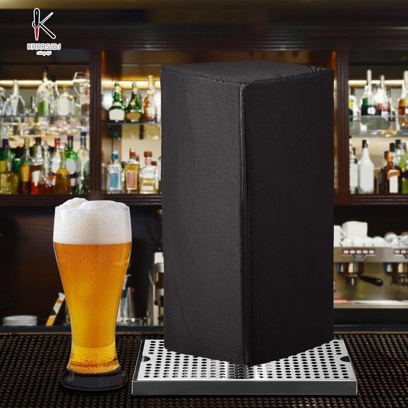Kegerator Beer Tower Cover, Single or Double Tap Draft Tower
