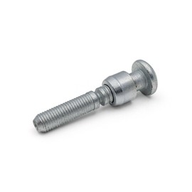 Huck C6L 2LC-F8 Lockbolt Collar; 1/4 Inch (0.250 Inch), Standard FLNG Collar, Alum, Plain (50 PK)