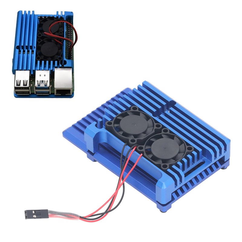 4B Cooling Fan Metal Shell Aluminum Alloy Case with Heatsink