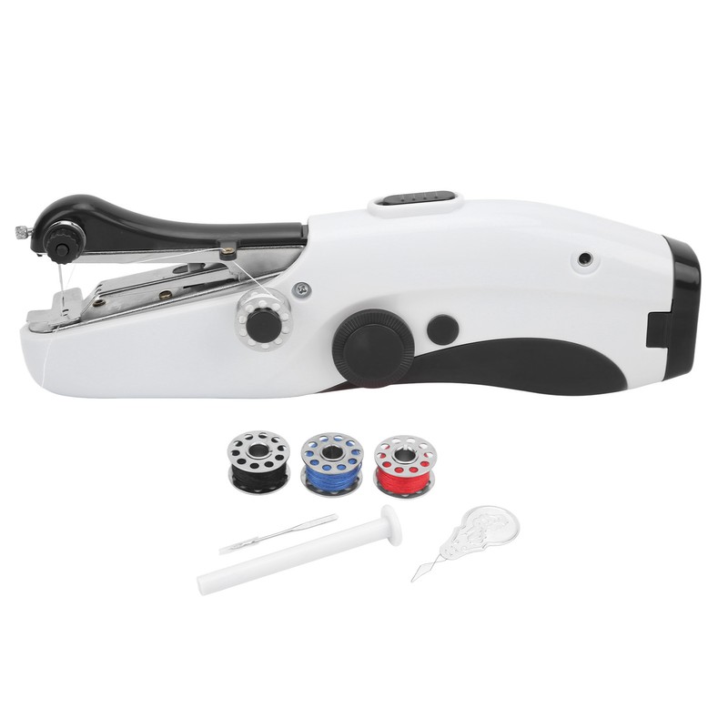 Handheld Sewing Machine Portable Mini Small Home Electric Double Needle