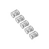 sourcing map Compression Spring, 5Pcs 304 Stainless Steel, 8mm OD,