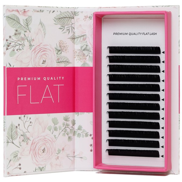 LLBA Eclipse Flat Eyelashes Extension - Mixed 8-15mm Flat Eyelash