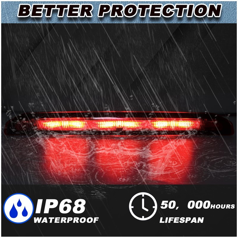 ULTRALTH LED High Mount Third Brake Light for 2013-2019 Ford