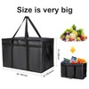 musbus Large Insulated Shopping Bag Thermal Bag Foldable Cooler Bag