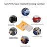 4Pcs Industrial Electric Lock Switch Steel Multipurpose Lockout Device for
