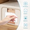 40 Pack 3" x 5" Index Card Pockets with Top
