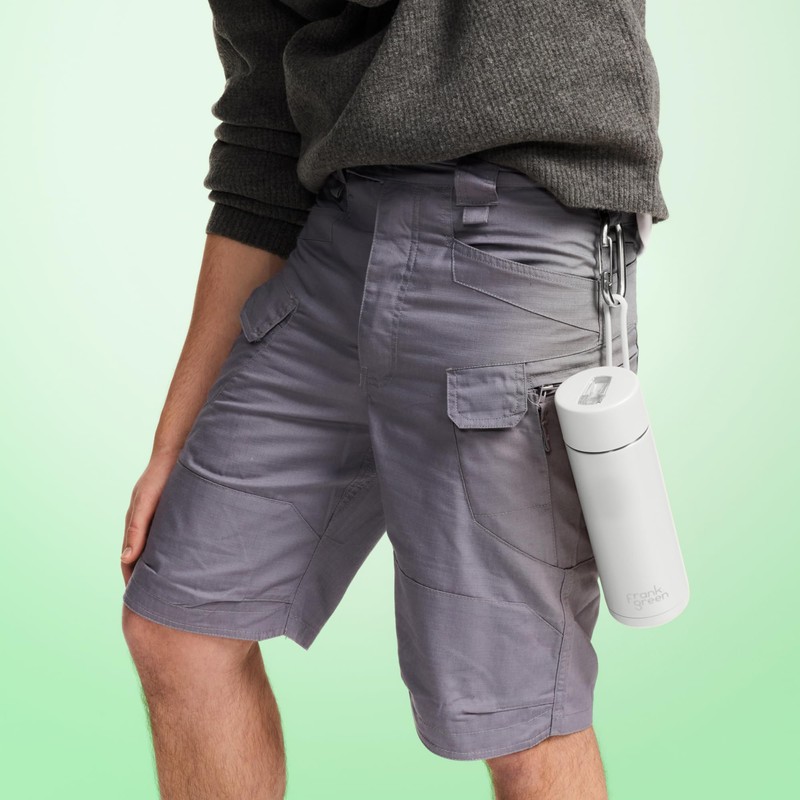 Frank Green - Ceramic Reusable Bottle - Stainless Steel Water