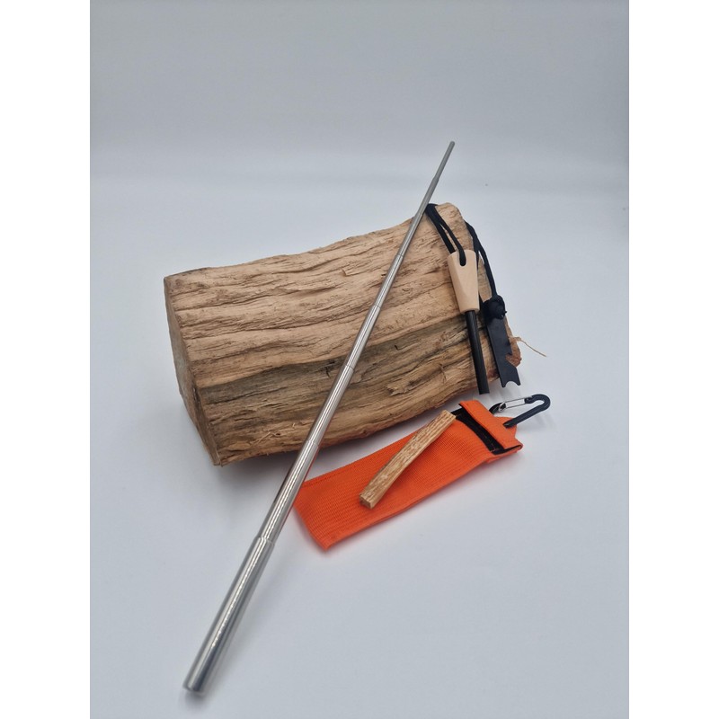 Fire Starter Set Fire Steel 7 cm Magnesium Survival Outdoor