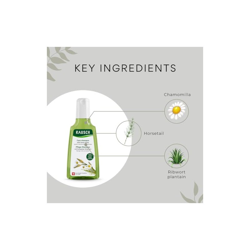 RAUSCH Swiss Herbal Care Shampoo 200 ml
