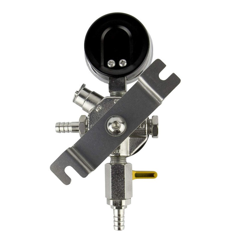 Kegco Secondary Regulator, Single Gauge