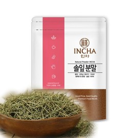 Incha 국내산 솔잎 분말 가루 300g 소나무잎 솔잎차 Domestic Pine Needle Powder 300g Pine Leaf Tea
