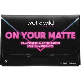 매트 블로팅 페이퍼 위에 젖은 n 와일드 50매 (1팩) Wet N Wild Blotting Paper 50 Sheets (1 Pack)