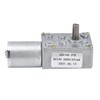 Worm Gear Motor JSX100370 SelfLocking DC 24V 62RPM Speed Reduce